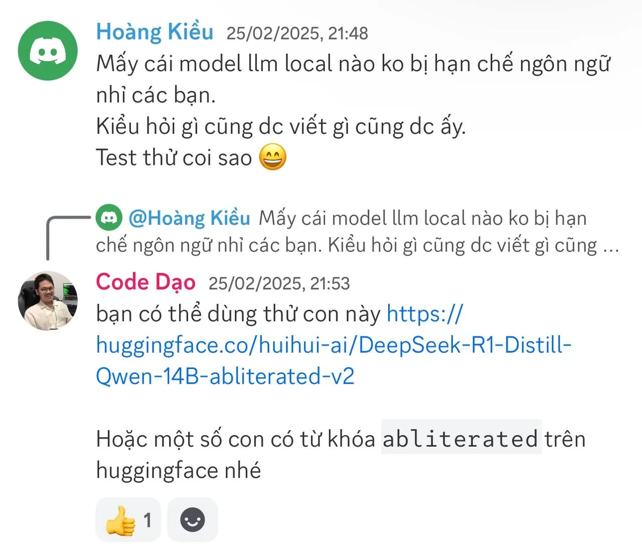 Workshop trên Discord